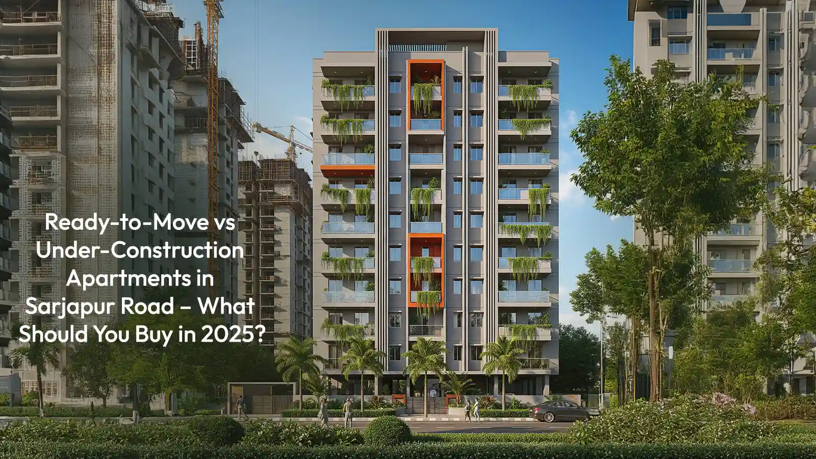 Ready-to-Move vs Under-Construction Apartment for Sale in Bangalore Sarjapur Road